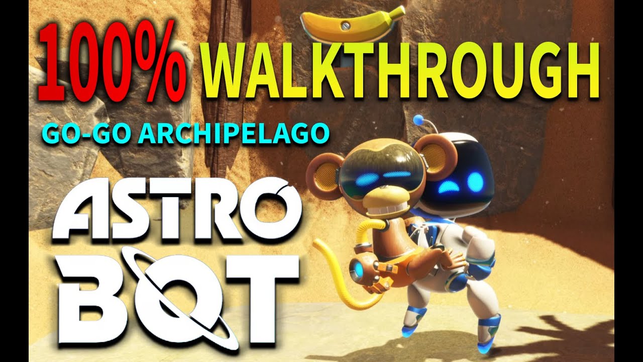 Astro Bot | Go-Go Archipelago! (Архіпелаг Гайда!) — 100% Complete (All Bots, Puzzles, Secret Level)