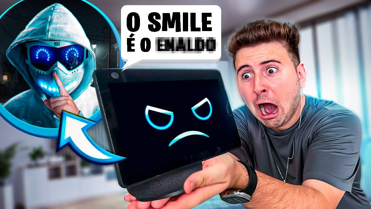 NÃO ACREDITO! A ALEXA DESCOBRIU QUEM É O SMILE!