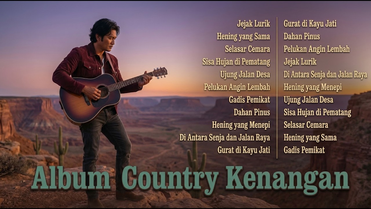 Album Country Indonesia Terbaik 🎸 Lagu Nostalgia & Kenangan Menyentuh Hati
