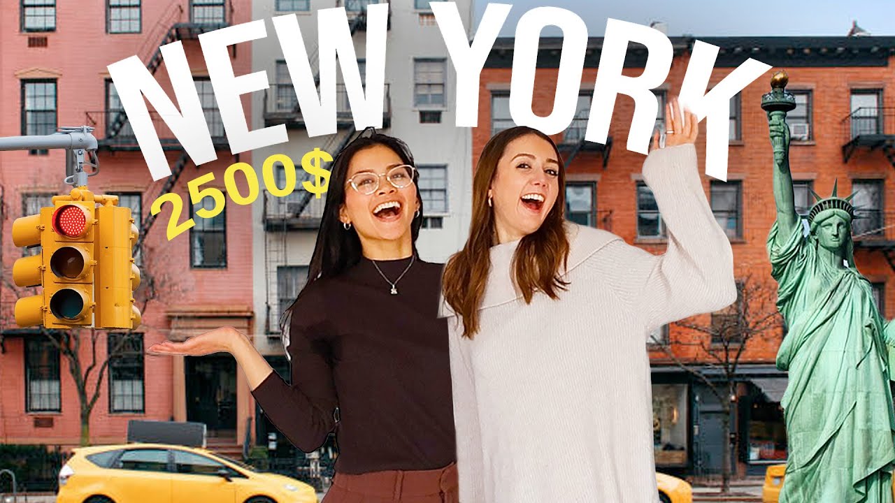 2500$ pour 40m2 à NEW YORK! (astuces petits espaces, coût de la vie et adresses) | Lenadorable