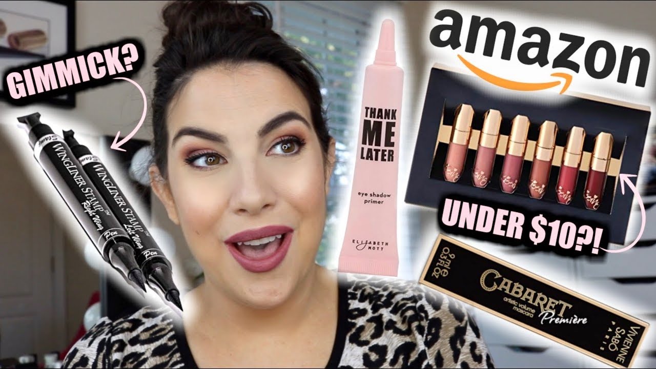 Testing BESTSELLING Amazon Makeup I've NEVER Heard Of