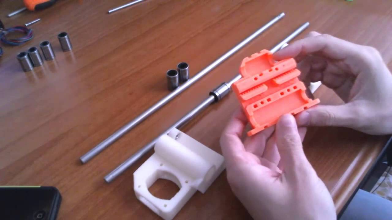 Tutorial de montaje Prusa i3: Estructura (Montando el carro)