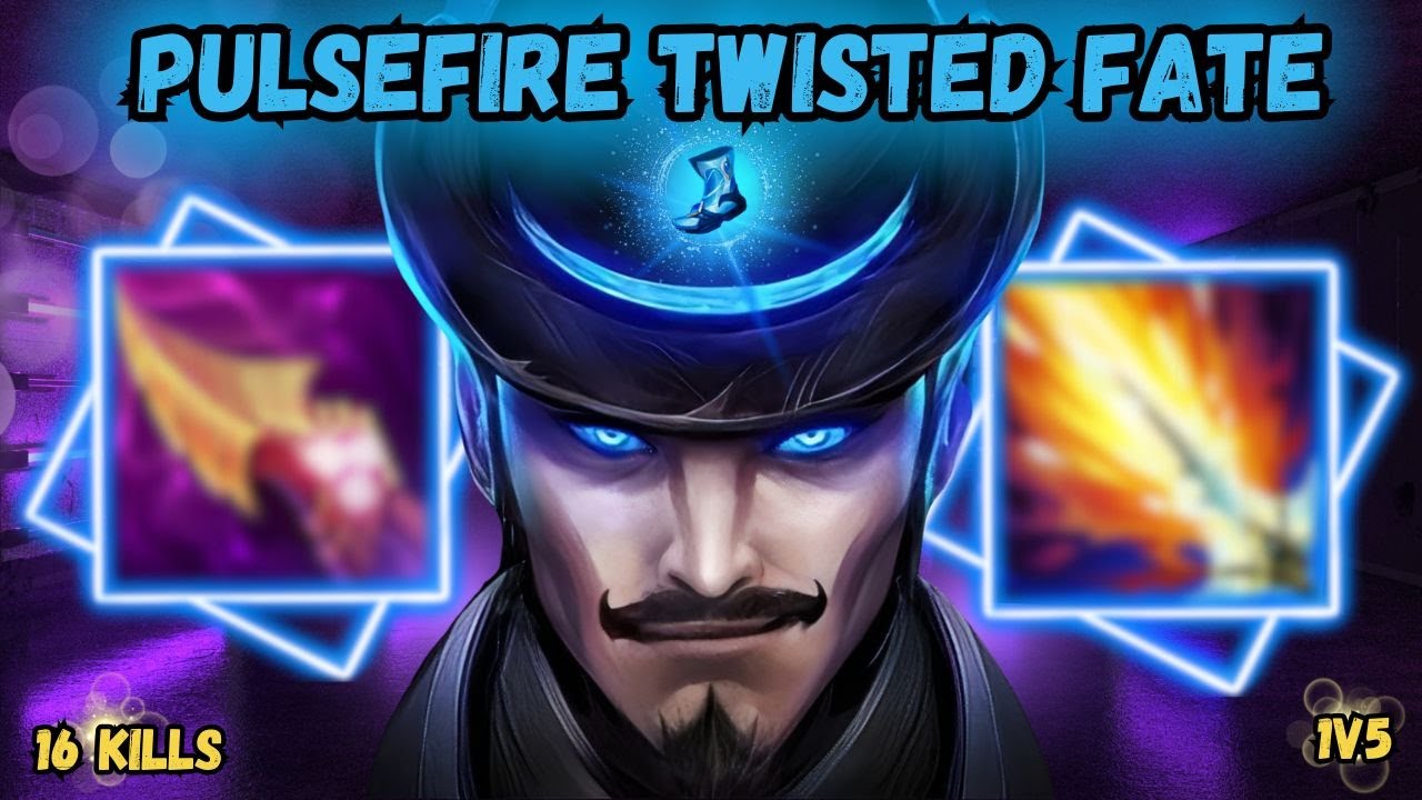 1V5 PULSEFIRE TF CARRY  – 16 KILLS AFTER TEAM GAVE UP!  Wild Rift