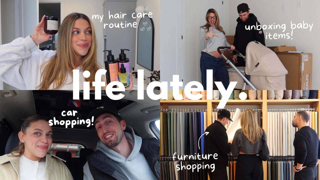 LIFE LATELY | Home Updates, Baby Prep, Furniture Shopping, New Car?!