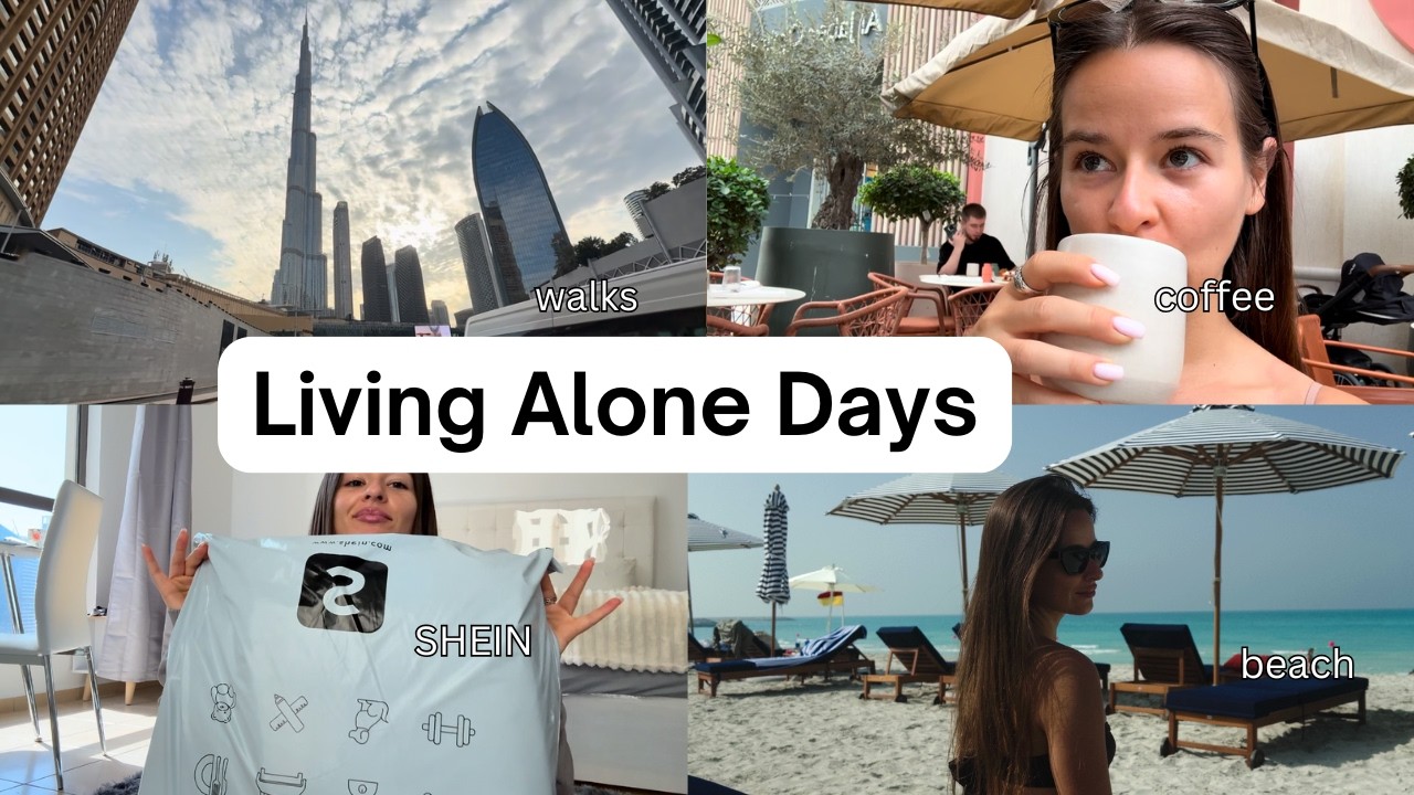 Alone Diaries. SHEIN, Abu Dhabi trip, coffee, staying active