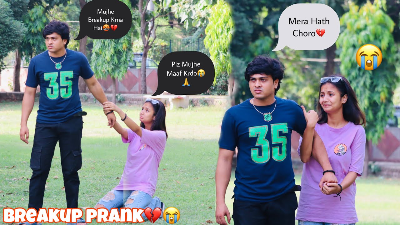 @Anu&sahil pranks Breakup Prank On My Girlfriend 💔😭//Prank Gone Wrong //SahilPrank//Emotional//