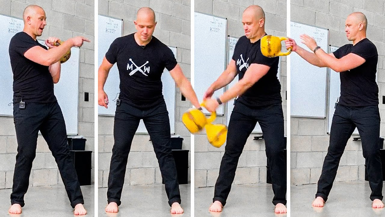 Kettlebell Inside Circle Hand Transitions