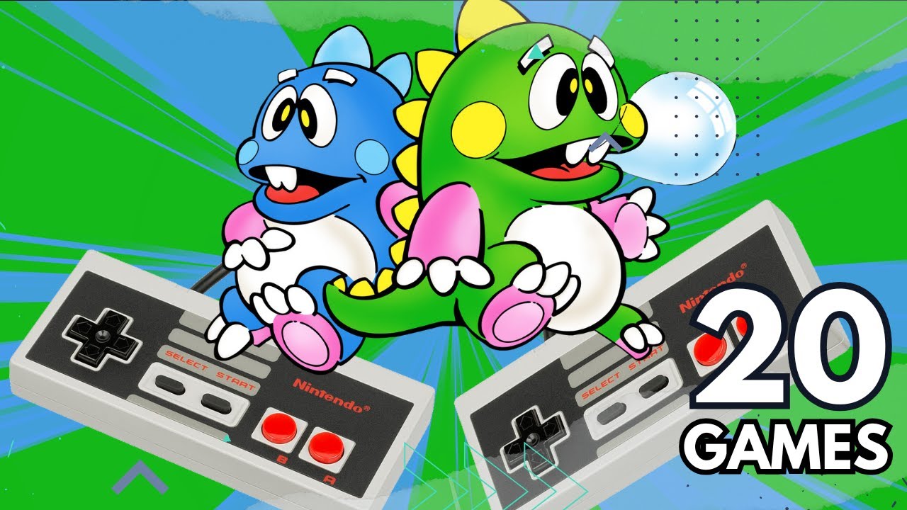 📺 20 Nintendo NES games that are 👍🏼 BETTER with 2 PLAYERS | What did you prefer 🚹 or 🚹🚹 ❓
