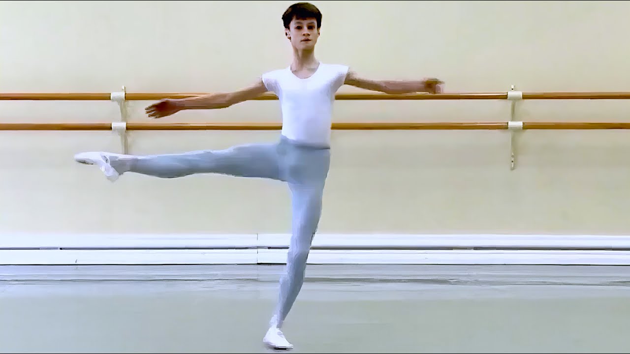 Children's Ballet class of Nikolai Tsiskaridze at the Vaganova Ballet Academy
