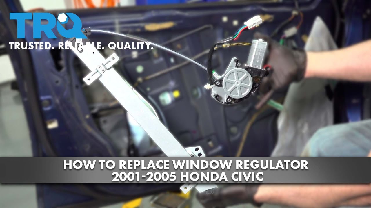 Как заменить стеклоподъемник на Honda Civic 2001-2005 годов