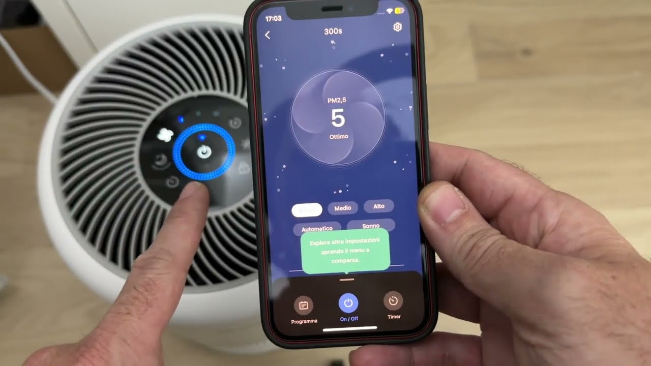 Il più venduto su Amazon Lévoit 300S purificatore Aria Smart
