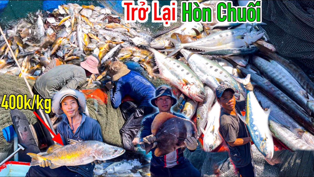 Lưới Bao Rạn 18 | Trở Lại Hòn Chuối Lần 2 | Vác Lưới Đầu Toàn Cá “Khủng” | Sơn Phú Quốc