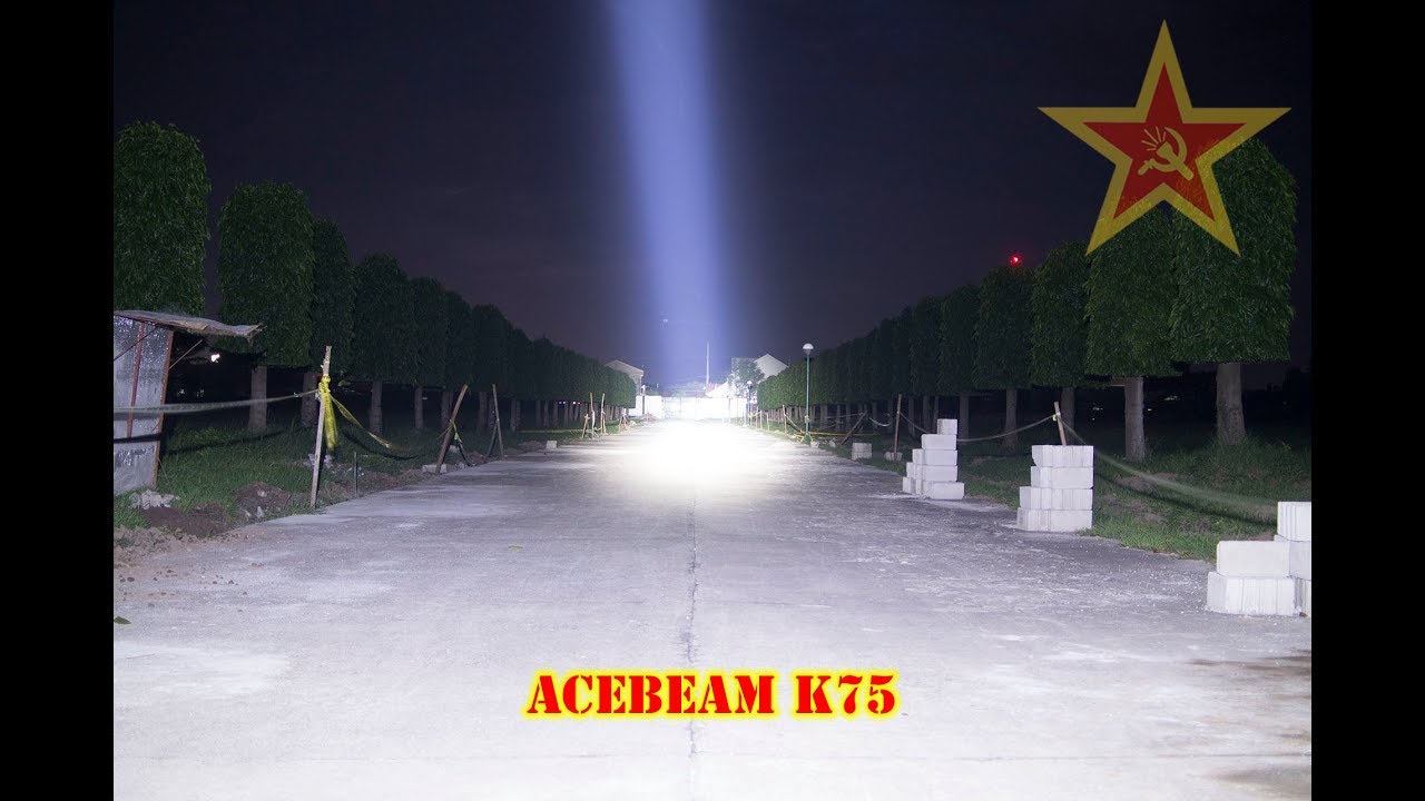 Acebeam K75 Monster Thrower 2.5 Kilometer Throw