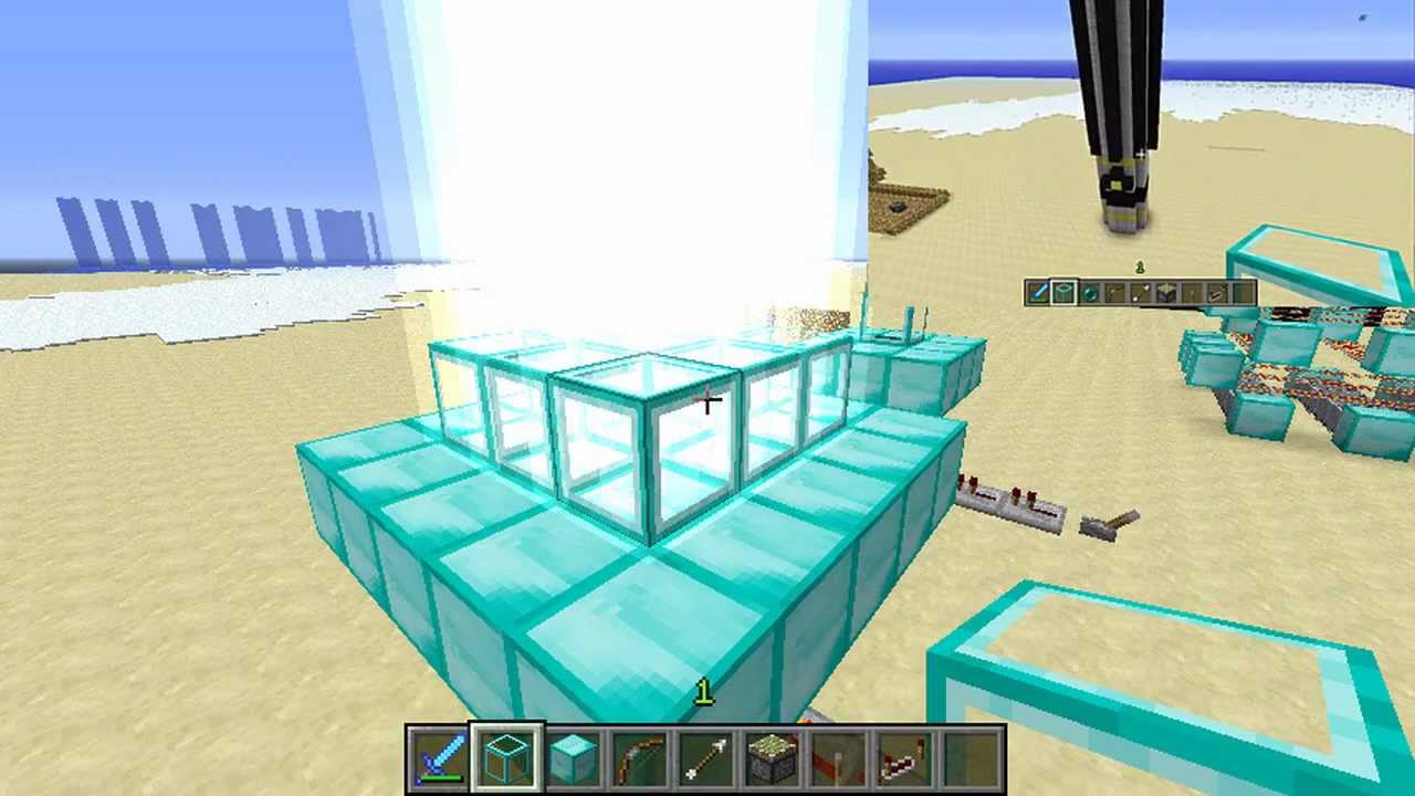 How to power off and on the Beacon Block with Redstone | Minecraft 12w32a