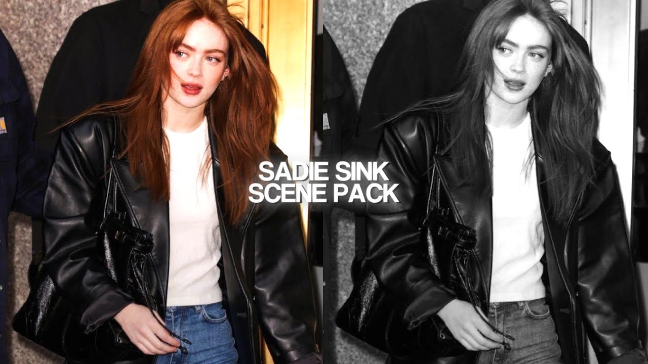 sadie sink scene pack | 1080p