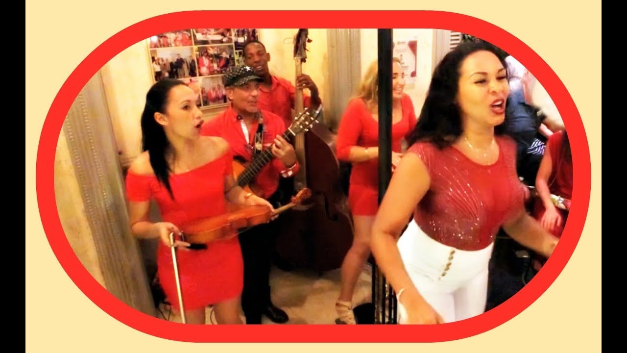 5 De Galas en El Floridita Havana Cuba, BAILANDO