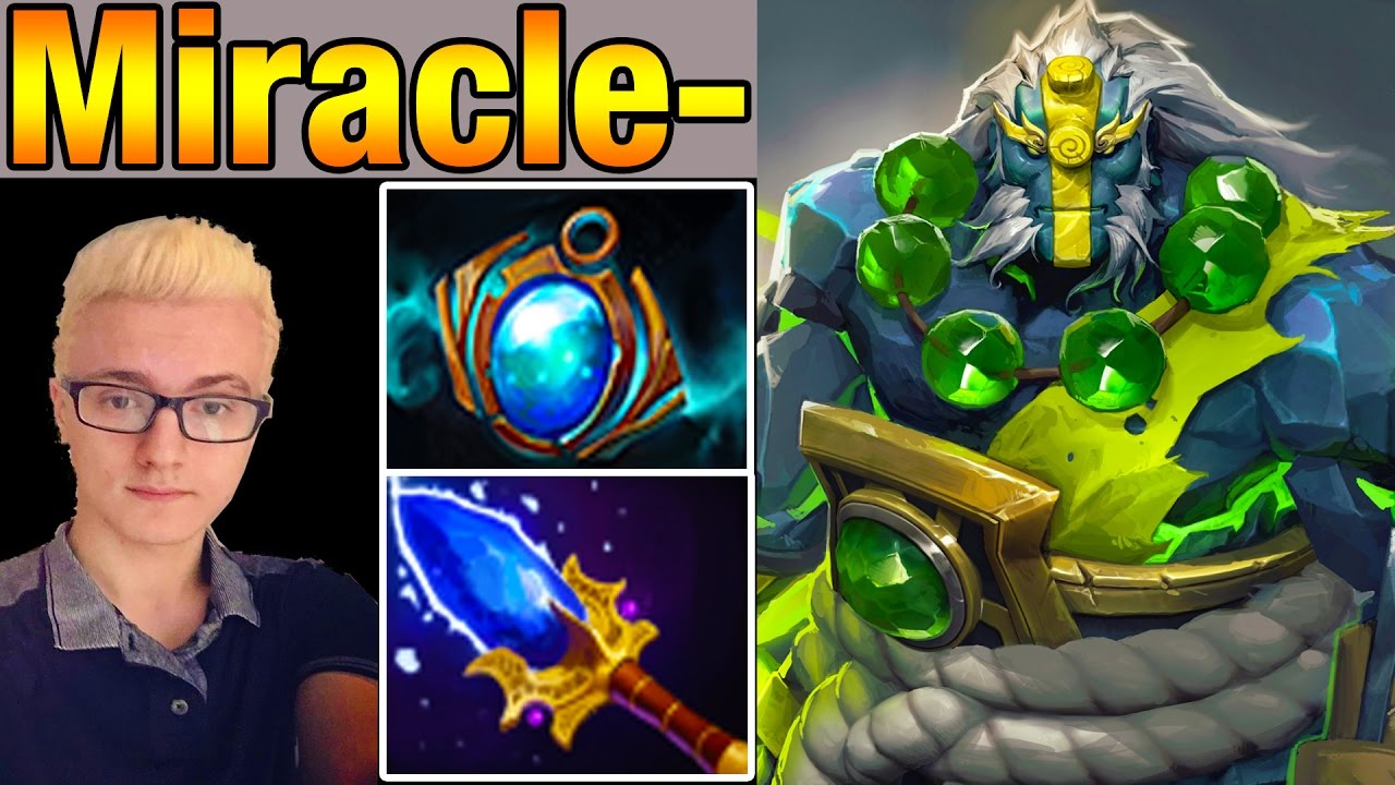 Miracle- Plays Earth Spirit Like a Messi! - 9162MMR TOP 1 in The World - 7.02 Dota 2
