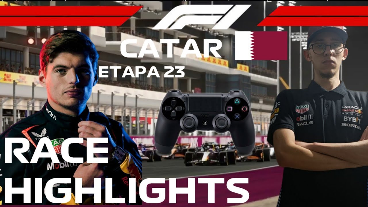 Race Highlights | 2025 Quatar grand Prix F1® 24 Season 02