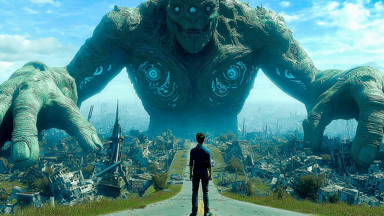 An Alien Giant Appears on Earth and Destroys 8 Billion People
