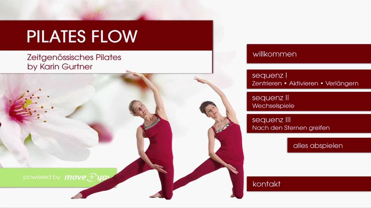 Trailer zur Zeitgenössischen Pilates Flow DVD