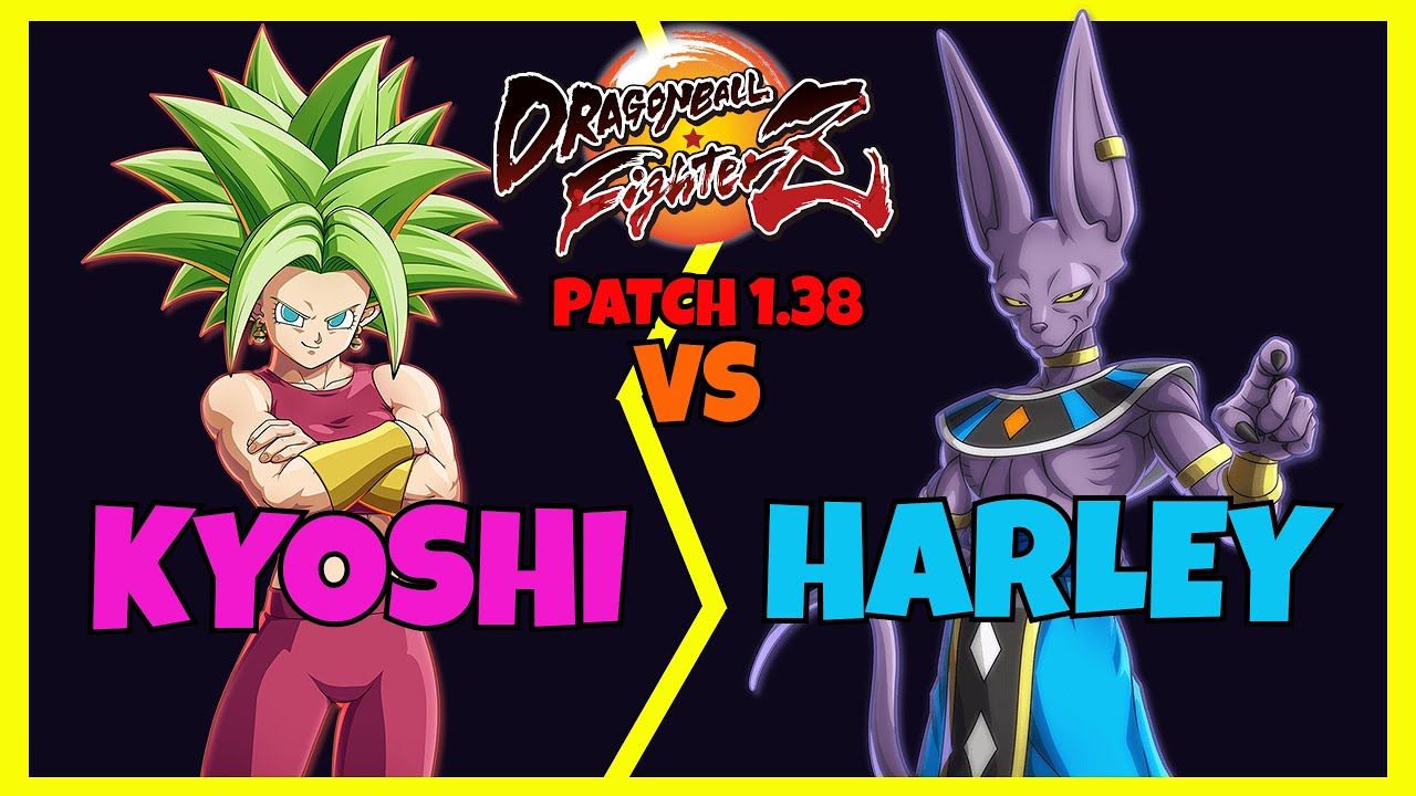 DBFZ - KYOSHI vs HARLEY matches (Kefla, Beerus, SSJ Goku vs Beerus, Super Broly, Trunks)