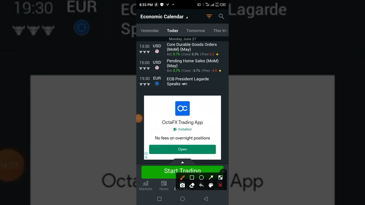 how I Make money in forex by using investing.com app