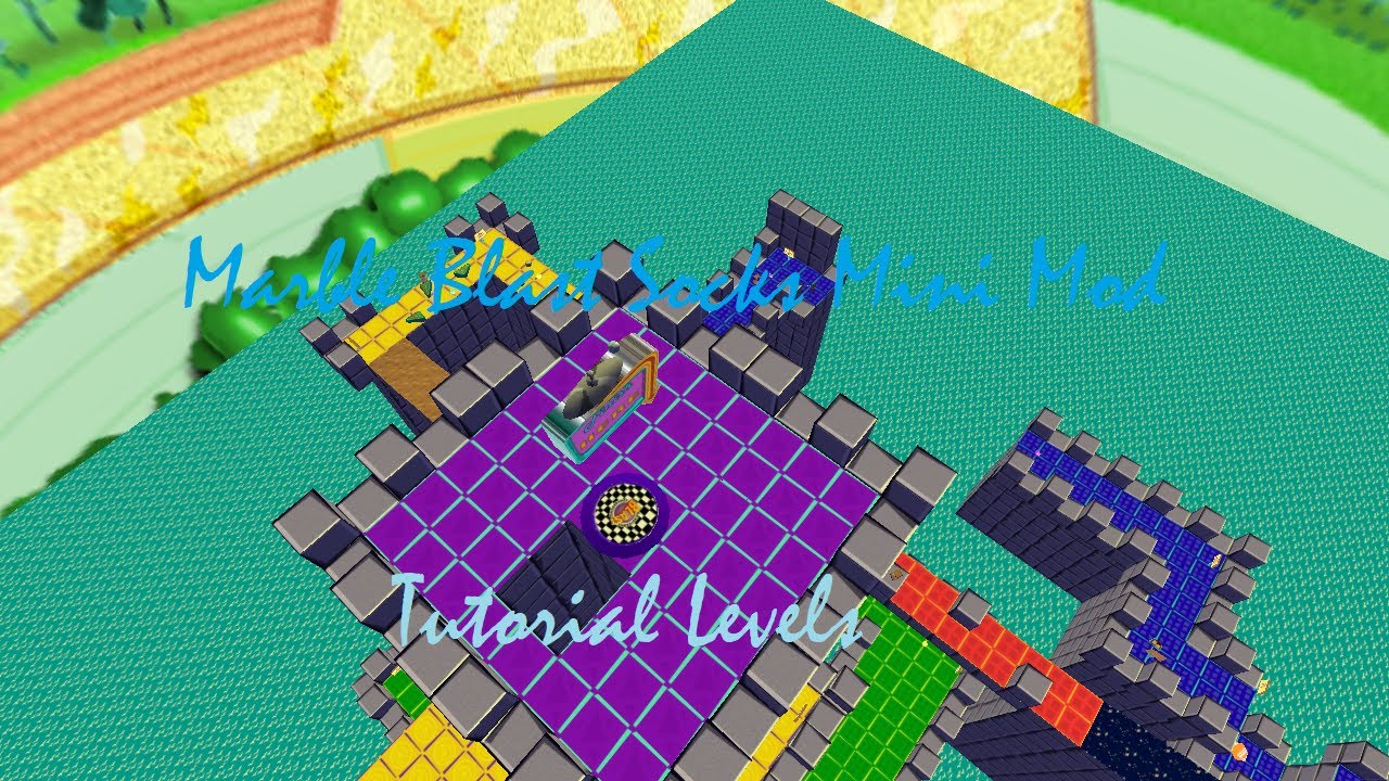 AN INSPIRING LEVEL CREATOR? | Marble Blast Socks Mini Mod: Tutorial Levels