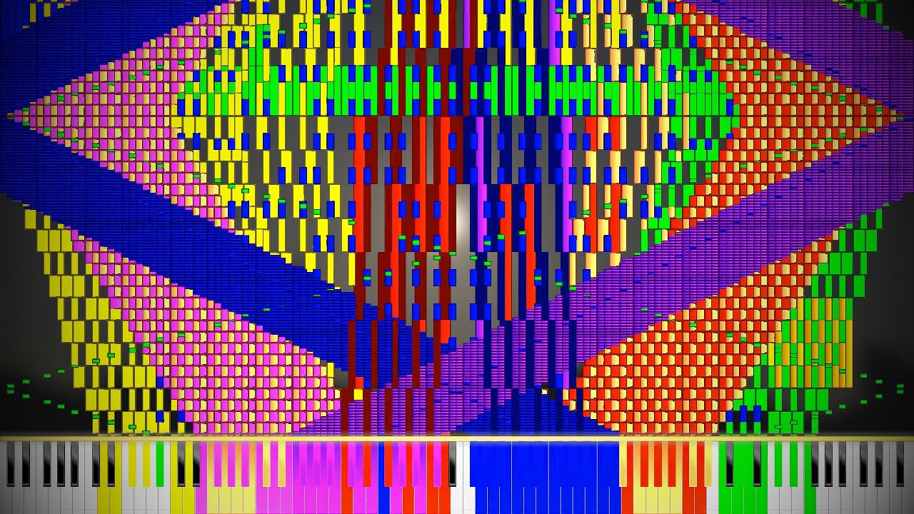 [Black MIDI] AJR - World's Smallest Violin | 1.1 million notes