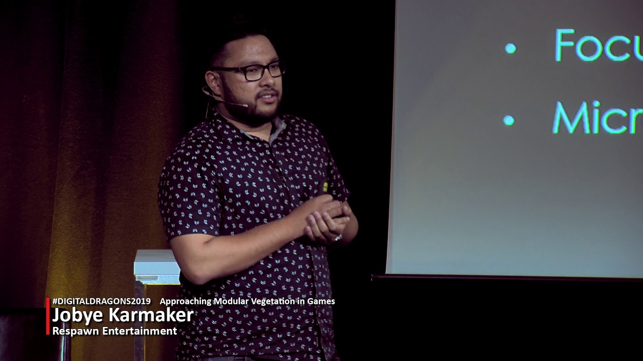 Jobye Karmaker - Approaching Modular Vegetation in Games