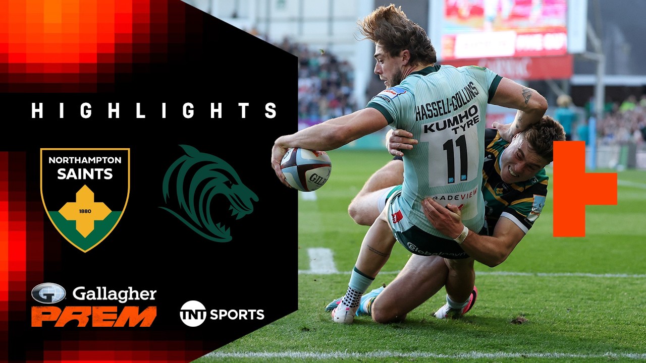INTO THE FINAL! 🏆 | Northampton Saints vs Leicester Tigers | Gallagher PREM Rugby Highlights