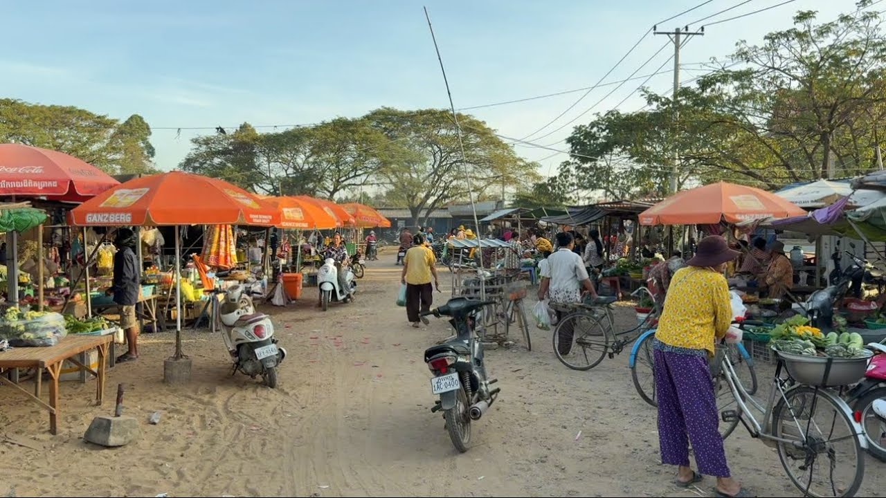 ផ្សារកោះចូរាម ខេត្តកណ្ដាល / Phar Koh Joram in Kandal Province, Cambodia 