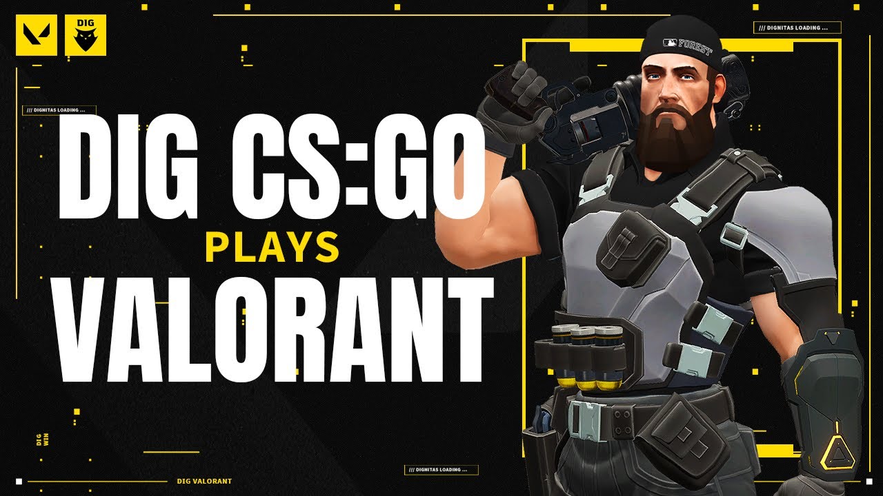 When DIG CS:GO Plays VALORANT (ft. GeT_RiGhT, Xizt, f0rest, friberg, hallzerk) Best Plays & Moments