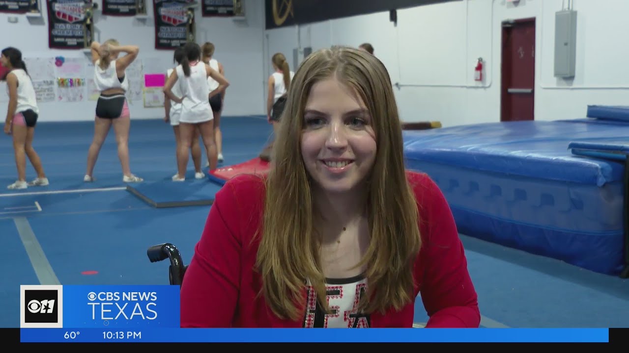 17-year-old cheerleader isn't letting a disability stop her from doing what she loves