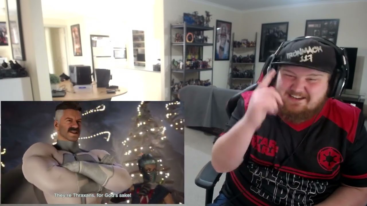 Mortal Kombat 1 Custom AI Intros Christmas Special REACTION