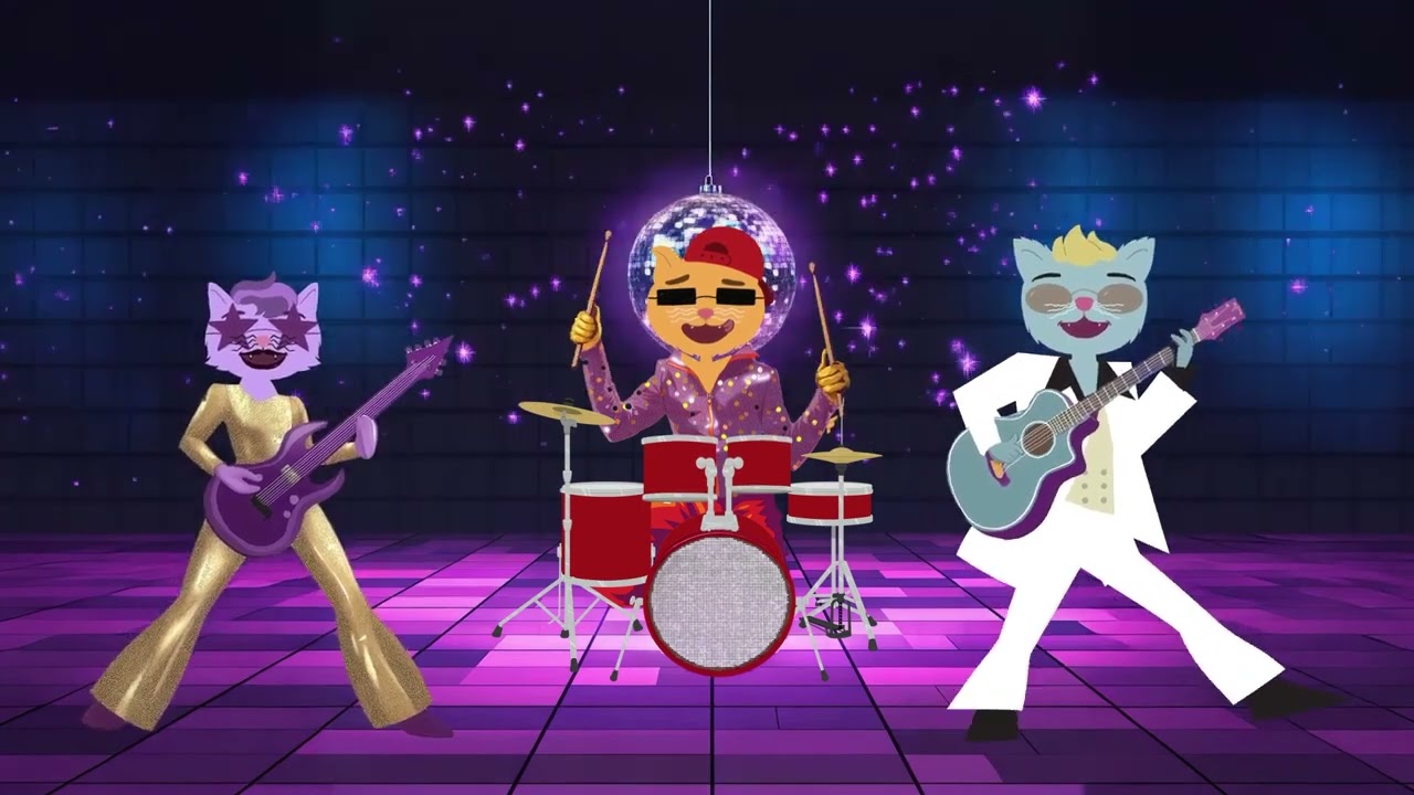 The Party Cats - Kids Dance Party: Disco Hits (Official Kids Album Visualizer)