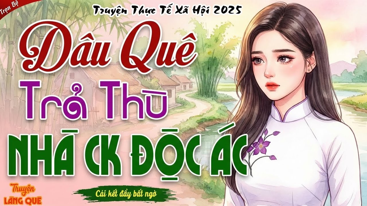 Nghe Mà Sướng Lỗ Tai： “DÂU QUÊ TRẢ THÙ NHÀ CHỒNG ĐỘC ÁC” - Kể Chuyện Đêm Khuya Ngủ Ngon
