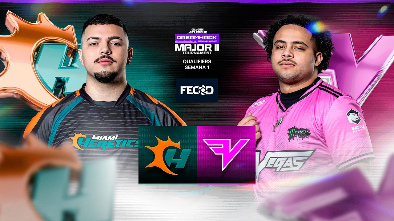 @MiamiHeretics 🆚 @FaZeVegas MAJOR II Qualifiers | W1 D1 | CO-STREAM OFICIAL - FECOD