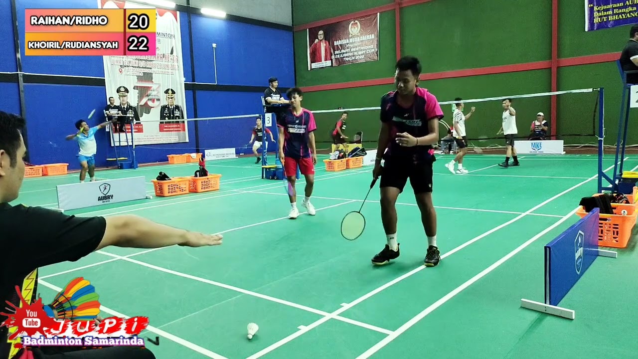 Raihan/Prakoso (PKT/99Jempol) Vs Khoiril/Rudiansyah (KESHAP TIMUR) || AUBRY CUP II SAMARINDA