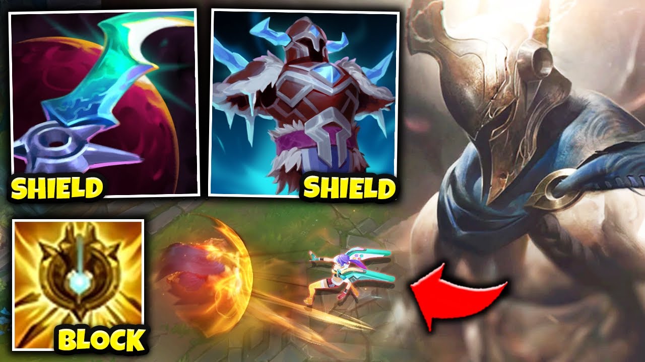 Pantheon but I have 3 Mega Shields and nobody can kill me