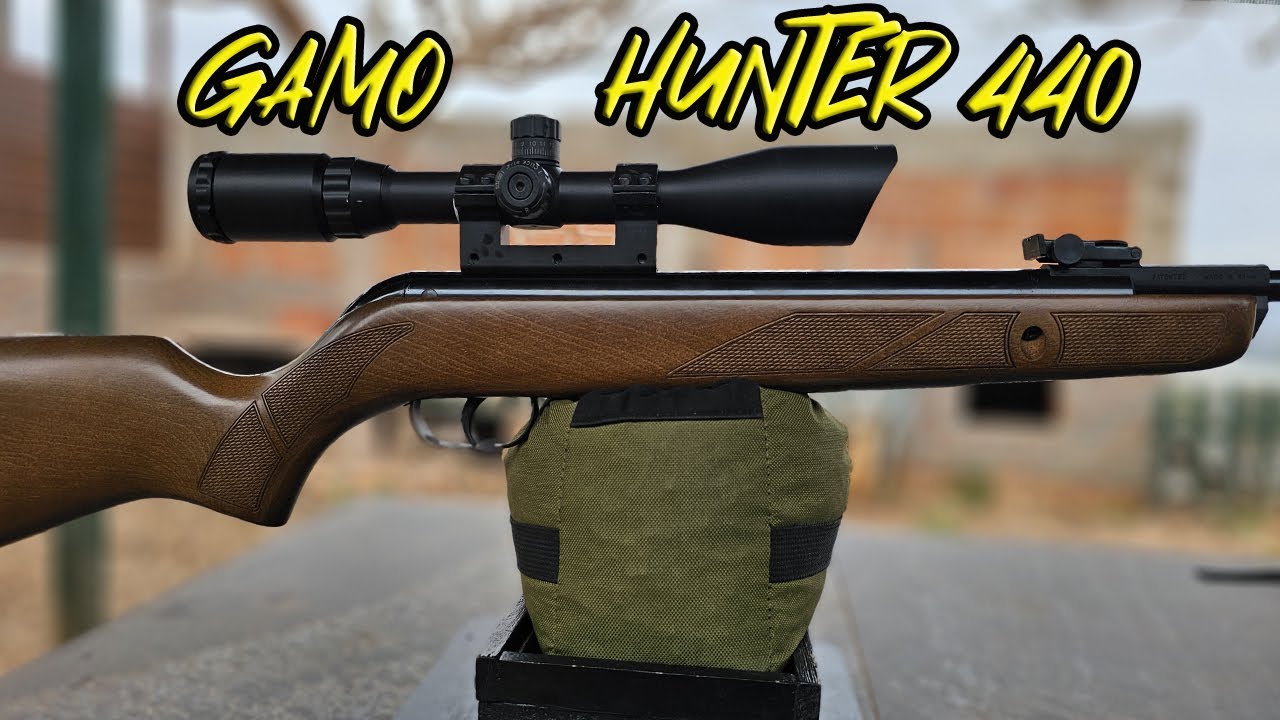 GAMO HUNTER 440 VAMOS A VERLA DISPARAR, CARABINAS MONTEVIRGEN