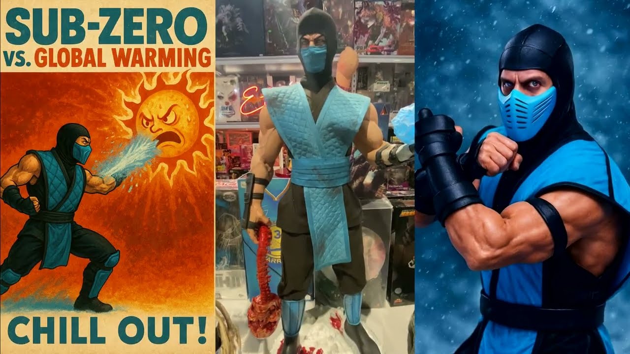 Sub-Zero from Mortal Kombat.