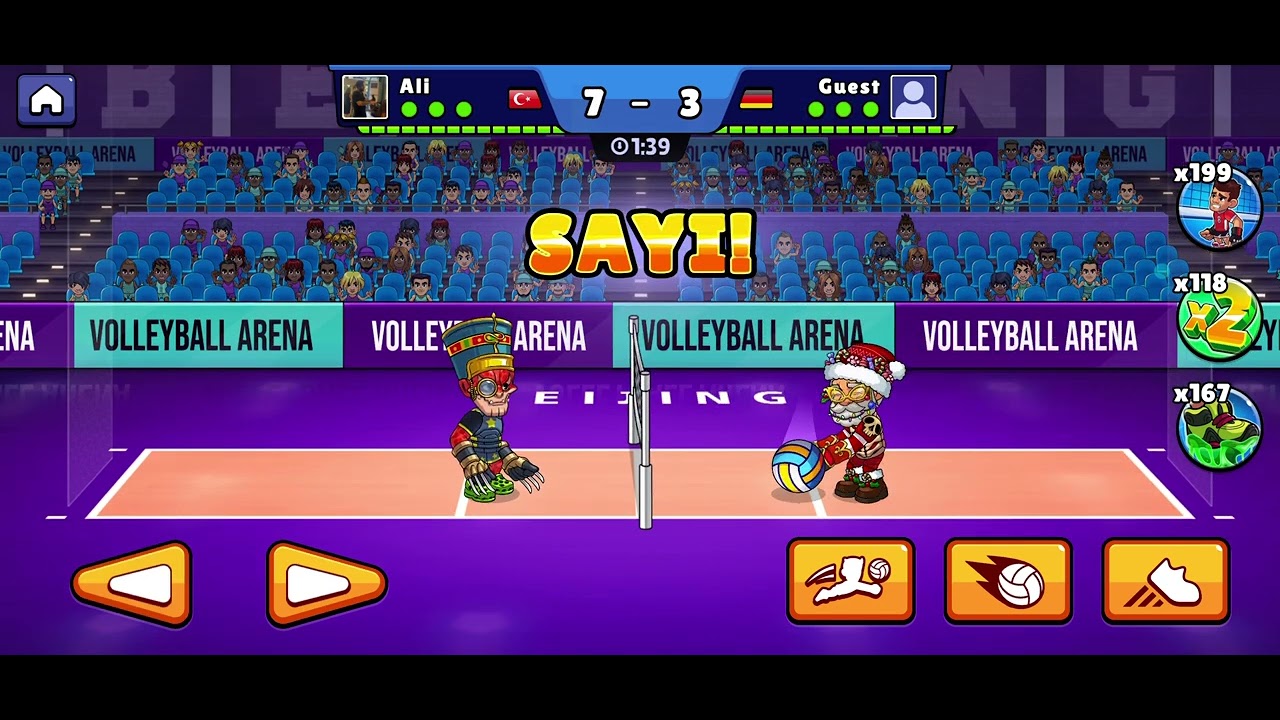  Volleyball Arena’da Rakipleri Ezdim!🏆 Rekabet & Aksiyon