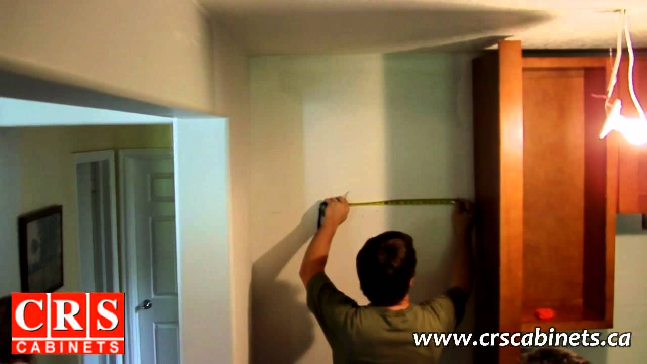 CRS Cabinets - Framed Cabinet Installation - Wall Cabinets