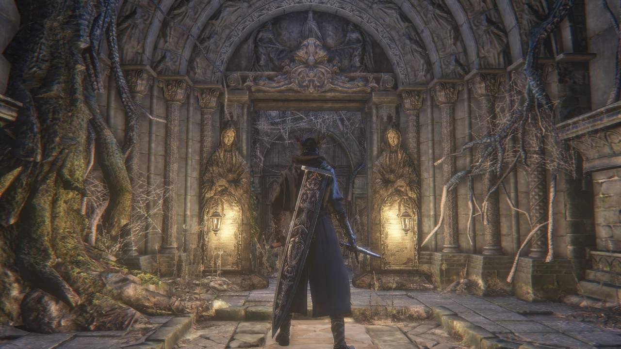 Bloodborne ブラッドボーン 聖杯ダンジョンボス #01 トゥメル遺跡 第一層  死体の巨人