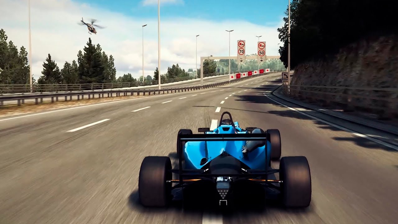 GRID Autosport  Sprint Formula C - Cote D'Azur - Hong Kong - 4K Ultra PC