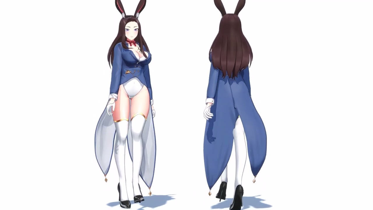 Mrs Bunnyb 3d Model Commission