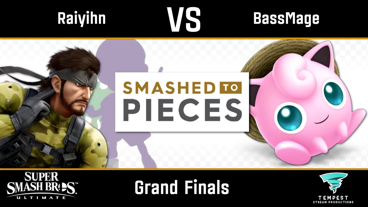 Raiyihn (Snake) vs BassMage (Jigglypuff) - Ultimate Grand Finals - Smashed to Pieces Finale