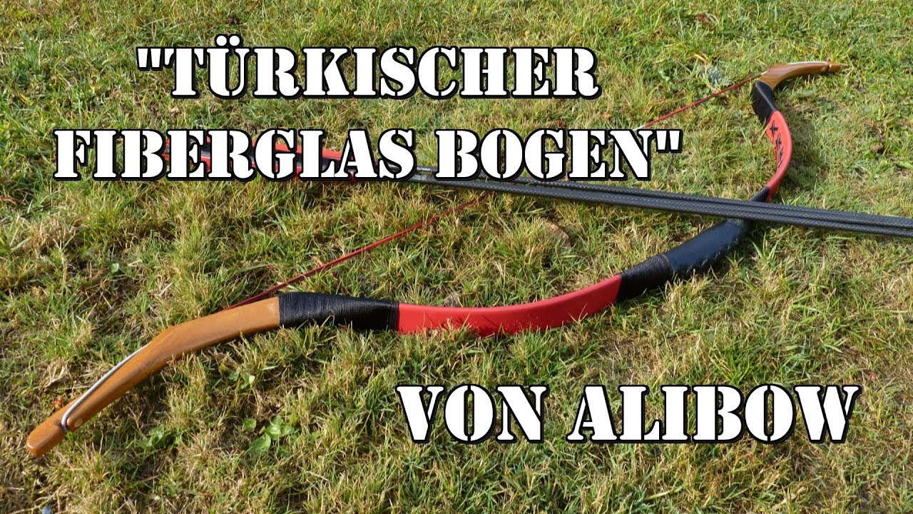 Türkischer Fiberglas Bogen von Alibow | Alibow Turkish fiberglass bow