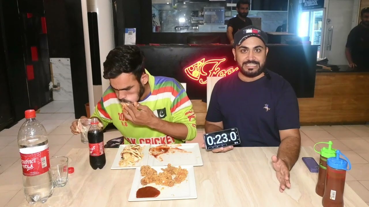 Fast Food Deal Eating Challenge in 4 Minutes
