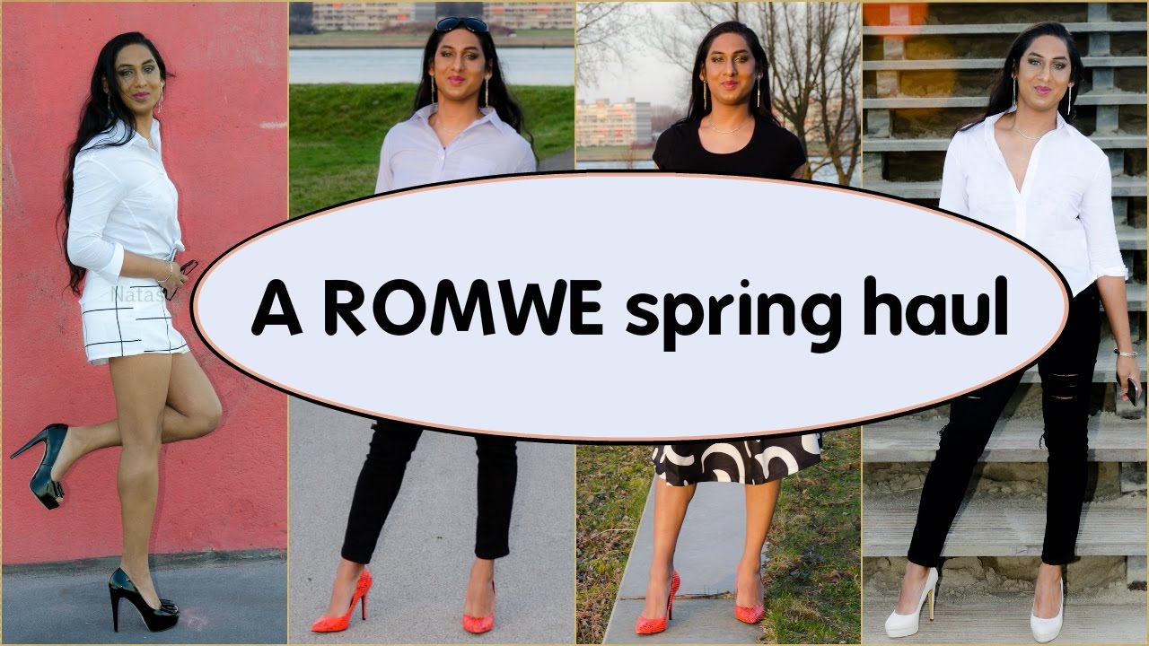 Crossdresser -  Romwe spring haul - blouses, skirts and jeans | NatCrys